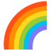 rainbow on Google