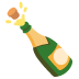 bottle with popping cork on Google