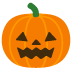 jack-o-lantern on Google