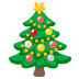 Christmas tree on Google