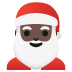 Santa Claus: dark skin tone on Google