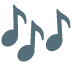 musical notes on Google