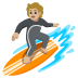 person surfing: medium-light skin tone on Google