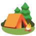camping on Google