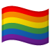 rainbow flag on Google