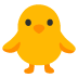 front-facing baby chick on Google