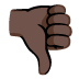 thumbs down: dark skin tone on Google