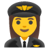 woman pilot on Google