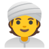 person wearing turban on Google