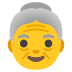 old woman on Google