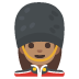 woman guard: medium skin tone on Google