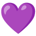 purple heart on Google