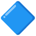 large blue diamond on Google