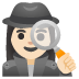 woman detective: light skin tone on Google