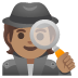 detective: medium skin tone on Google