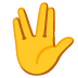 vulcan salute on Google