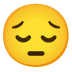 pensive face on Google