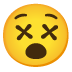 face with crossed-out eyes on Google
