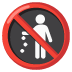 no littering on Google