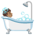 person taking bath: medium skin tone on Google