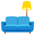 couch and lamp on Google
