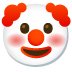 clown face on Google