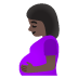 pregnant woman: dark skin tone on Google