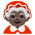Mrs. Claus: dark skin tone on Google
