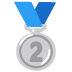 2nd place medal on Google