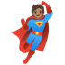 superhero: medium skin tone on Google