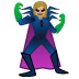 woman supervillain: medium-light skin tone on Google
