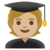 student: medium-light skin tone on Google