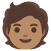 person: medium skin tone on Google