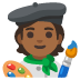 artist: medium-dark skin tone on Google