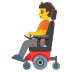 person in motorized wheelchair on Google
