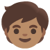 child: medium skin tone on Google