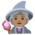 woman mage: medium skin tone on Google