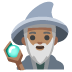 man mage: medium skin tone on Google