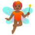 fairy: medium-dark skin tone on Google