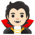 vampire: light skin tone on Google