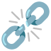 broken chain on Google