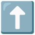 up arrow on Google