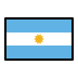 flag: Argentina on OpenMoji