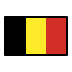 flag: Belgium on OpenMoji
