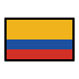 flag: Colombia on OpenMoji