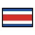 flag: Costa Rica on OpenMoji
