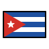 flag: Cuba on OpenMoji
