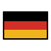 flag: Germany on OpenMoji