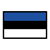 flag: Estonia on OpenMoji