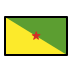 flag: French Guiana on OpenMoji